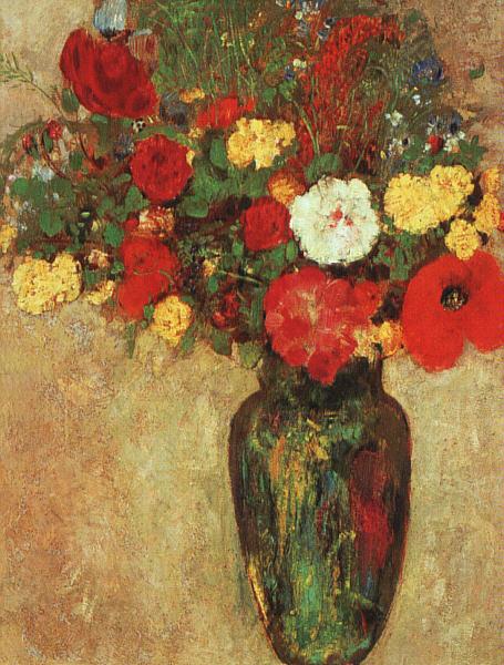 Odilon Redon Vase with Flowers Germany oil painting art